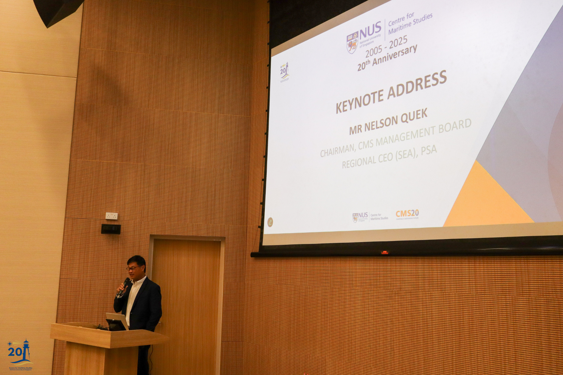 Mr Nelson Quek, Keynote Address